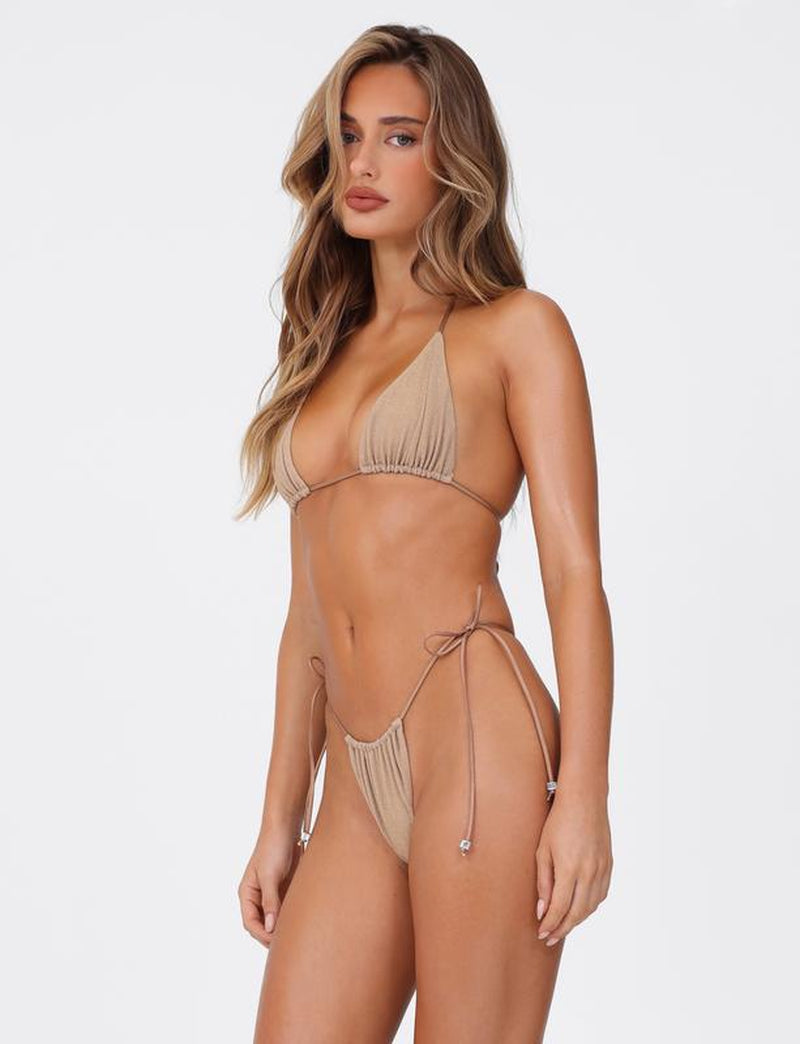 AVE BIKINI TOP - GOLD